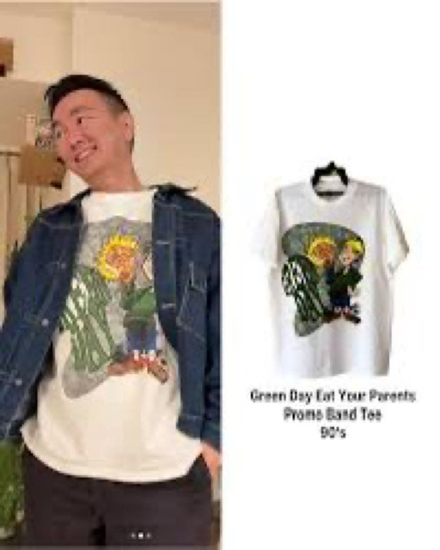 【ドスペ‼️】90sGREEN DAY EAT YOUR PARENTS Tシャツ