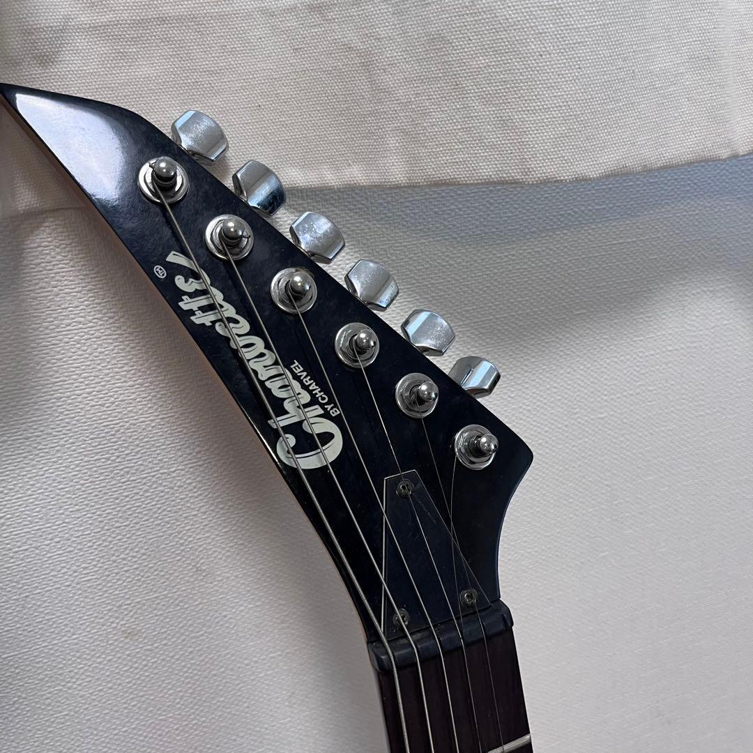 シャーベル エレキギター ホワイト ギター デトックス品