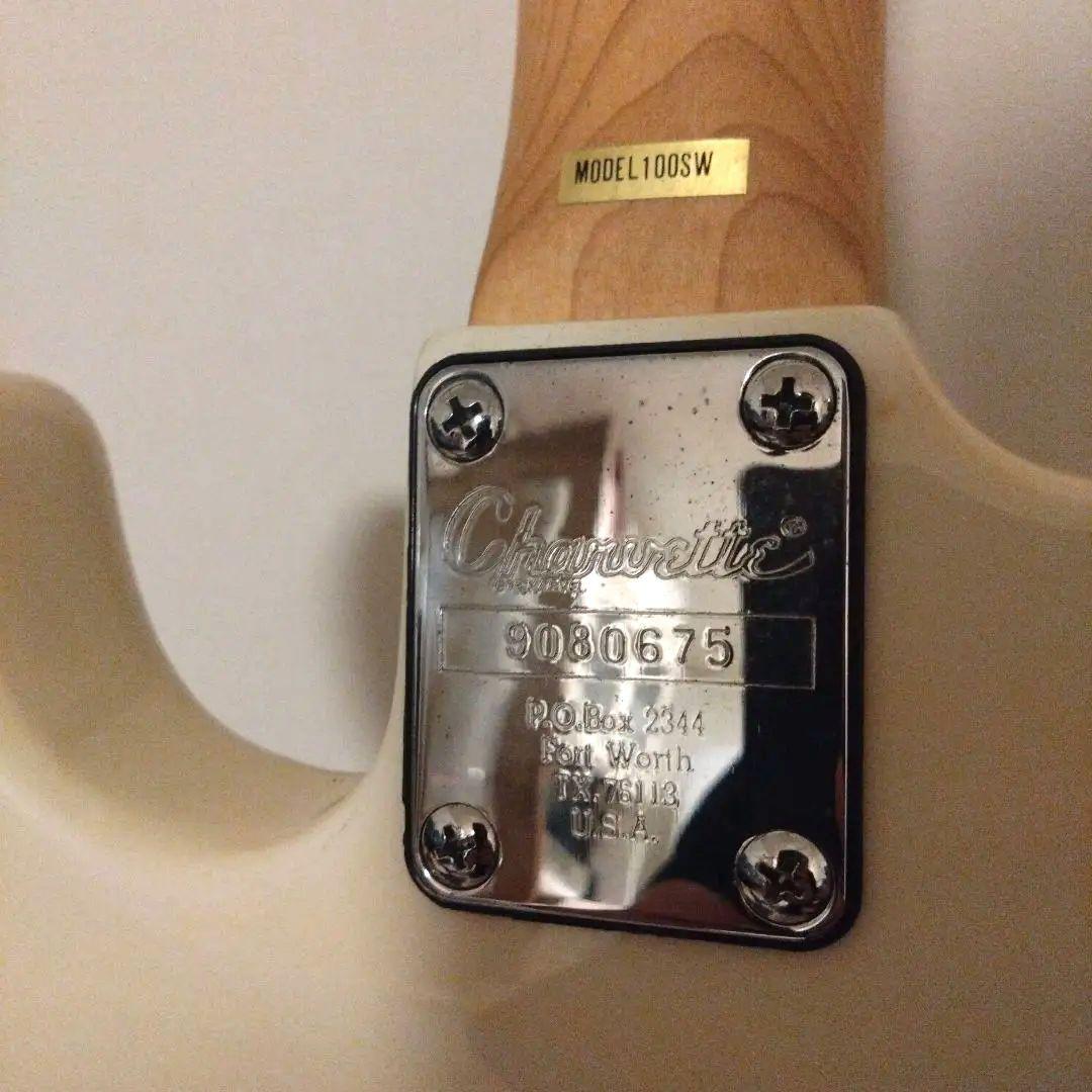 シャーベル エレキギター ホワイト ギター デトックス品