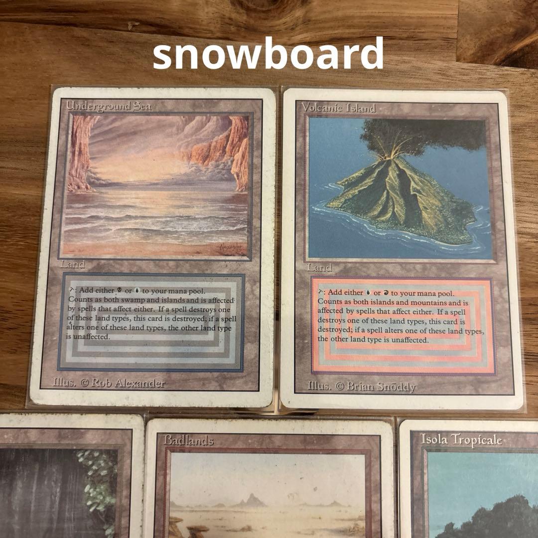 m*3様 black lotus アンリコ　ライオンの瞳のダイアモンド4枚　デュ