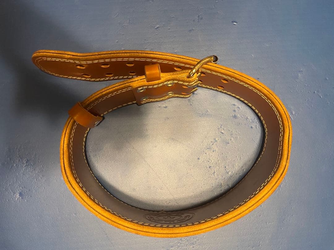 GOLD'S GYM プロレザーベルト　Mサイズ