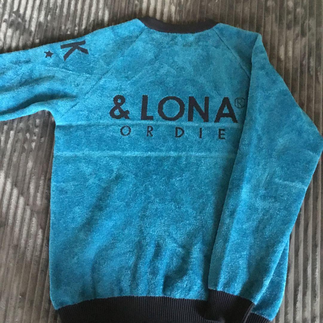 MARK & LONA ターコイズ セーター サイズ48