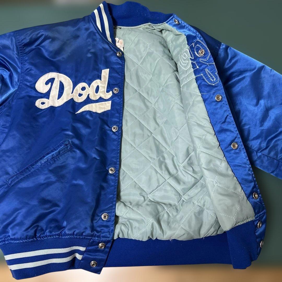 値下げ80s USA MLB公認Dodgers フェルコ　スタジアムジャンバーM