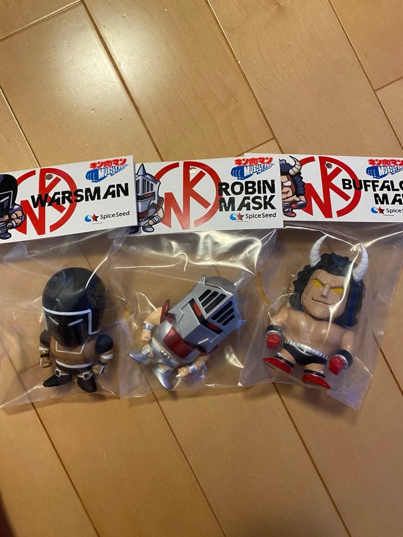 新品　キン肉マン　マッスルショット　セット　ロビンマスク　バッファローマン