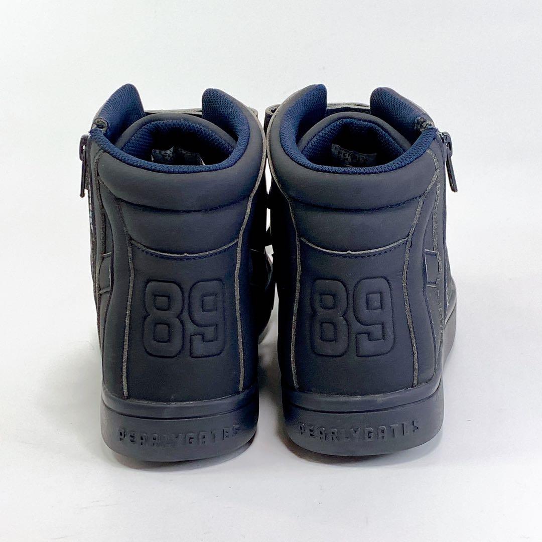 【未使用】PEARLY GATES ネイビー ハイカットゴルフシューズ 26