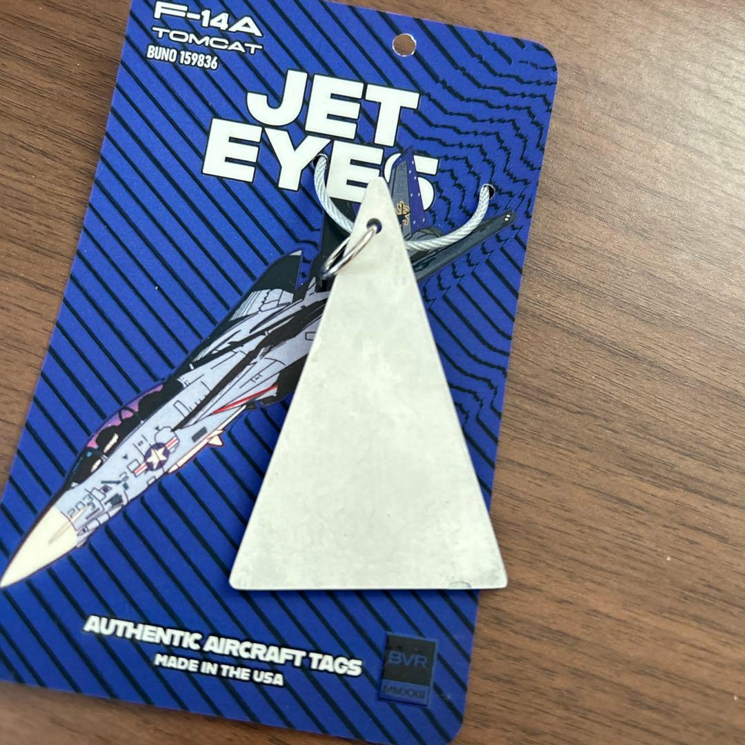 F-14 戦闘機　フライトタグキーホルダー　アメリカ海軍　飛行機