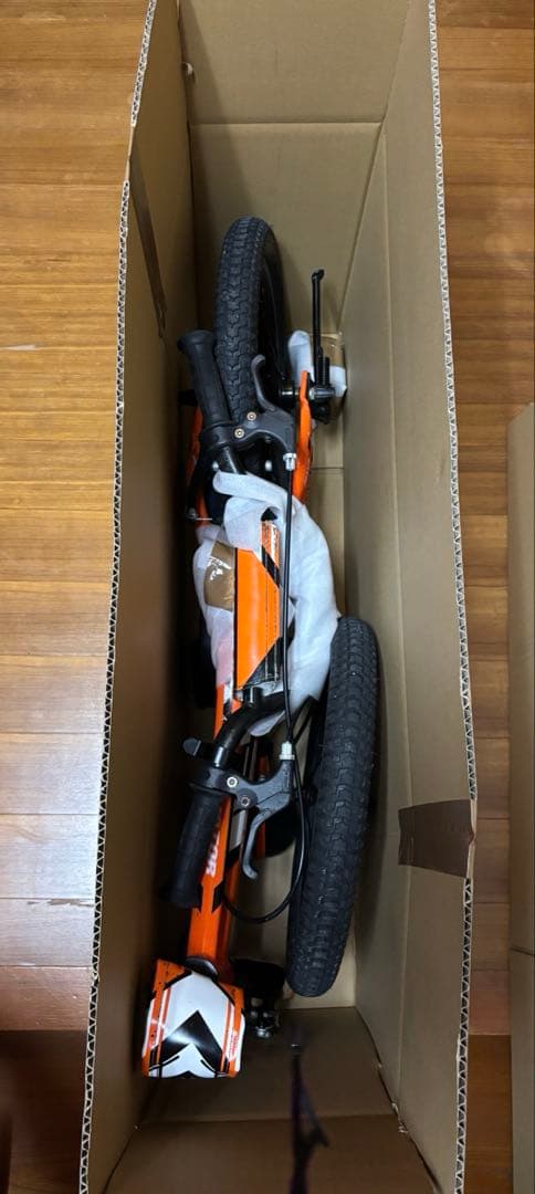 GIANT AMIMETOR オレンジ色 16インチ 子供用自転車 補助輪付き