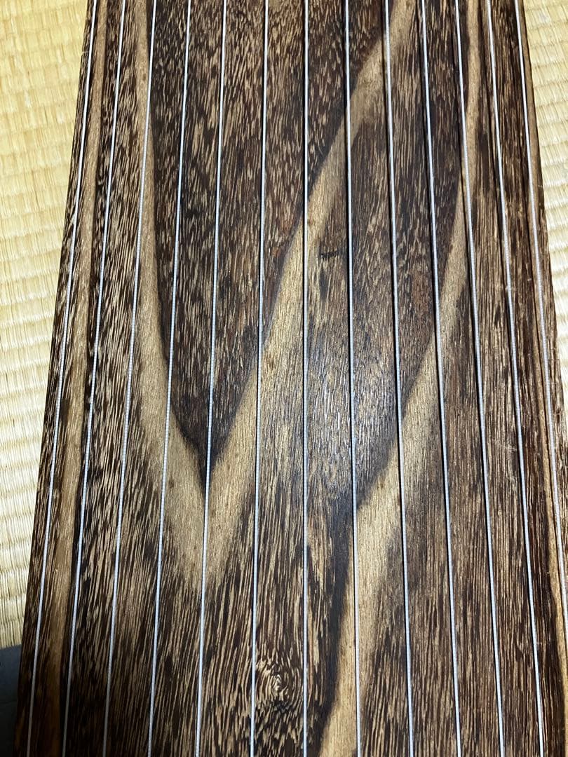 箏セット　すだれ彫　送料込み