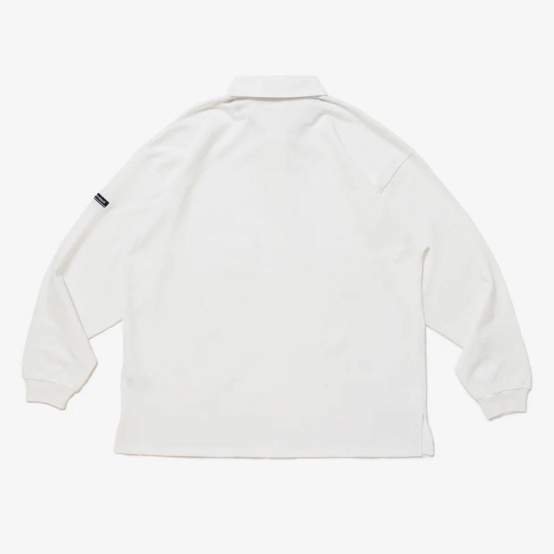 DESCENDANT - CROUCH POLO LS ホワイト 3