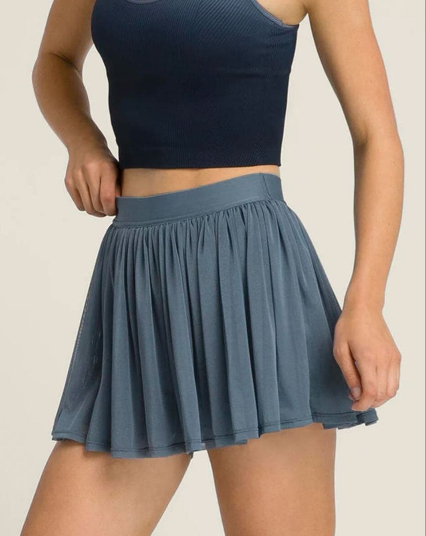 ウィルソン Wilson スコート+トップスセットアップ ブルー US-Mサイズ