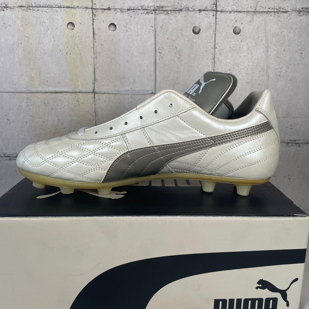 【新品未使用デッドストック】PUMA プーマ　レセルバ3 ホワイト×シルバー