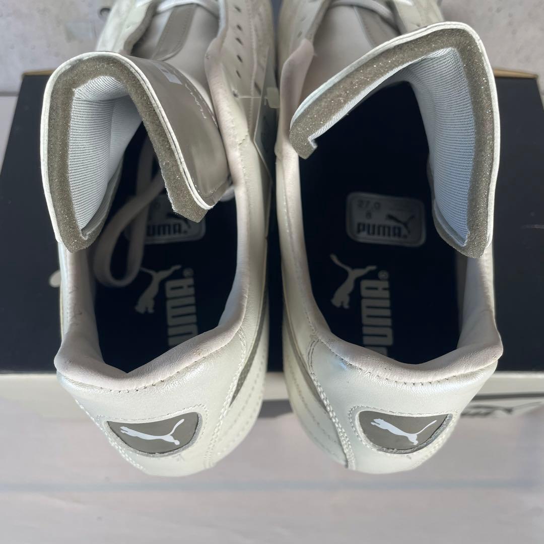 【新品未使用デッドストック】PUMA プーマ　レセルバ3 ホワイト×シルバー