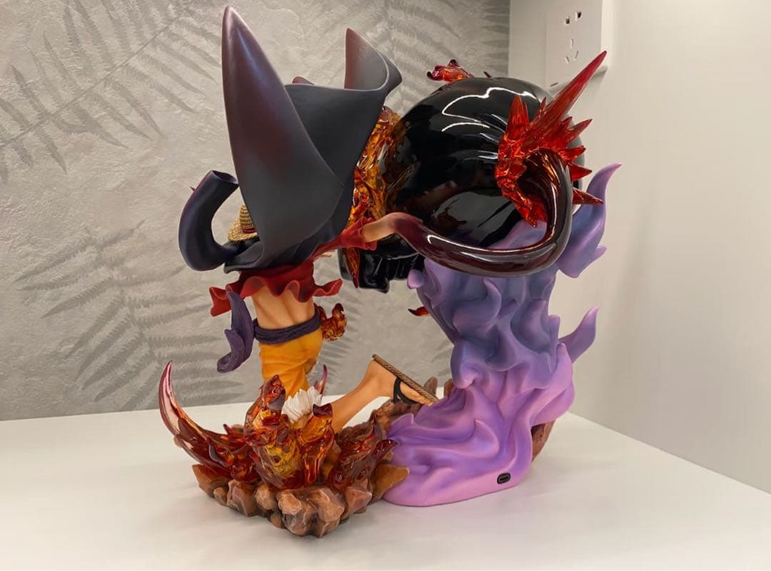 ワンピース 業火 拳銃 鬼島 ルフィ ガレージキット フィギュア