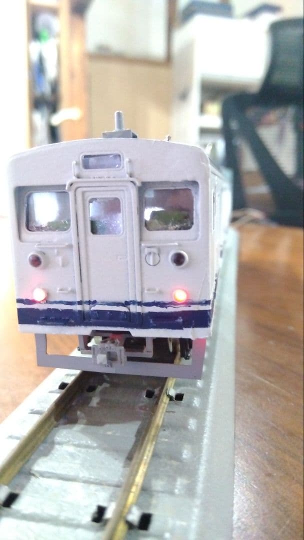 カツミ　クモハ123-5 キット　素人作　小野田線カラー