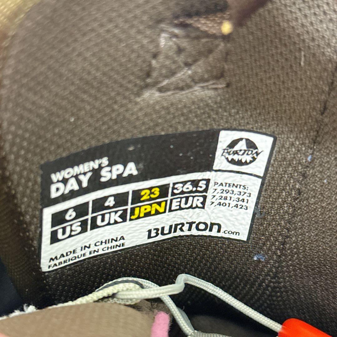 【美品　BURTON】スノーボードブーツ 23cm DAY SPA