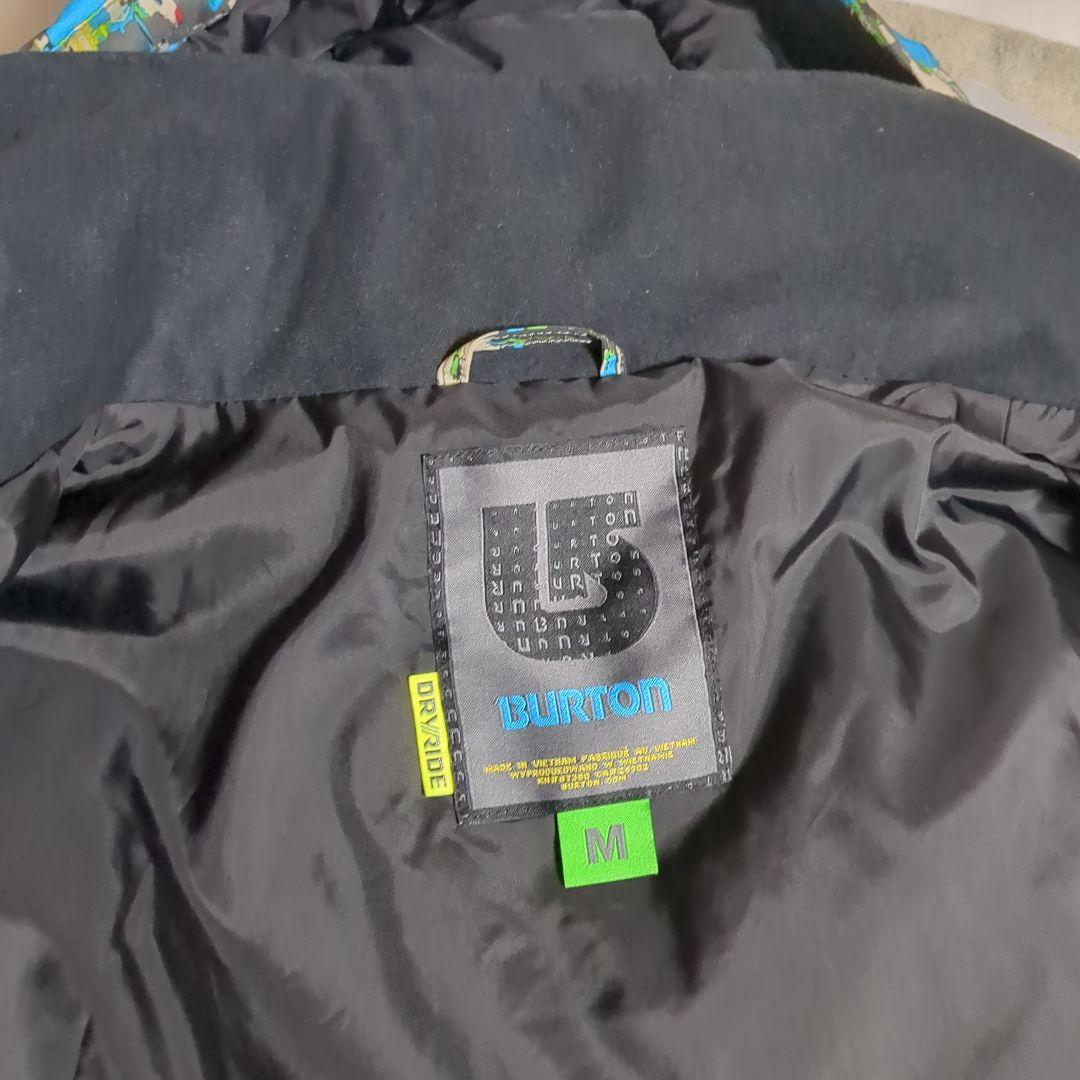 BURTON【最終処分1/31迄】【美品】 防水スノーボードウェア MENS　M