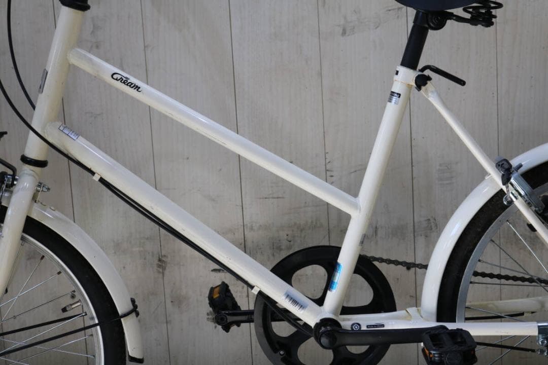 あさひ製CREAM 20型６速 420mm AUTO LED仕様minivelo