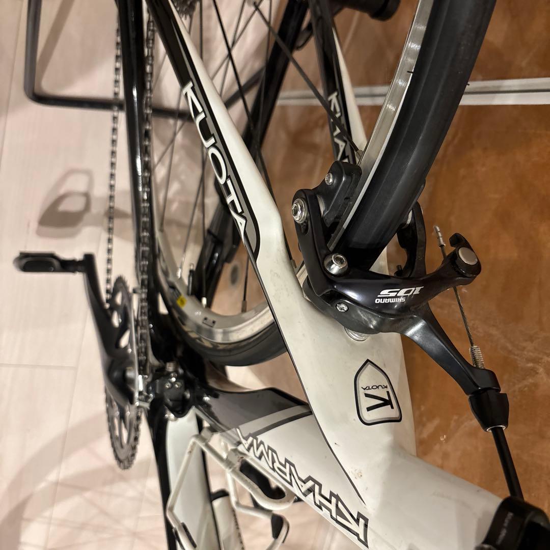 KUOTA ロードバイク ホワイト/ブラック