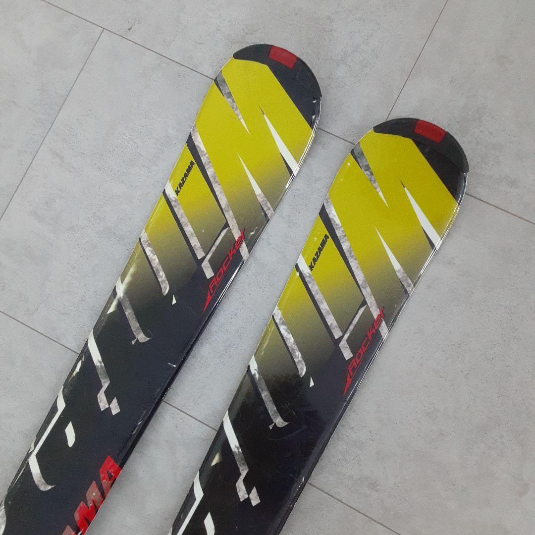 KAZAMA カザマ スキー3点セット 152cm スキーブーツ25cm 大人用