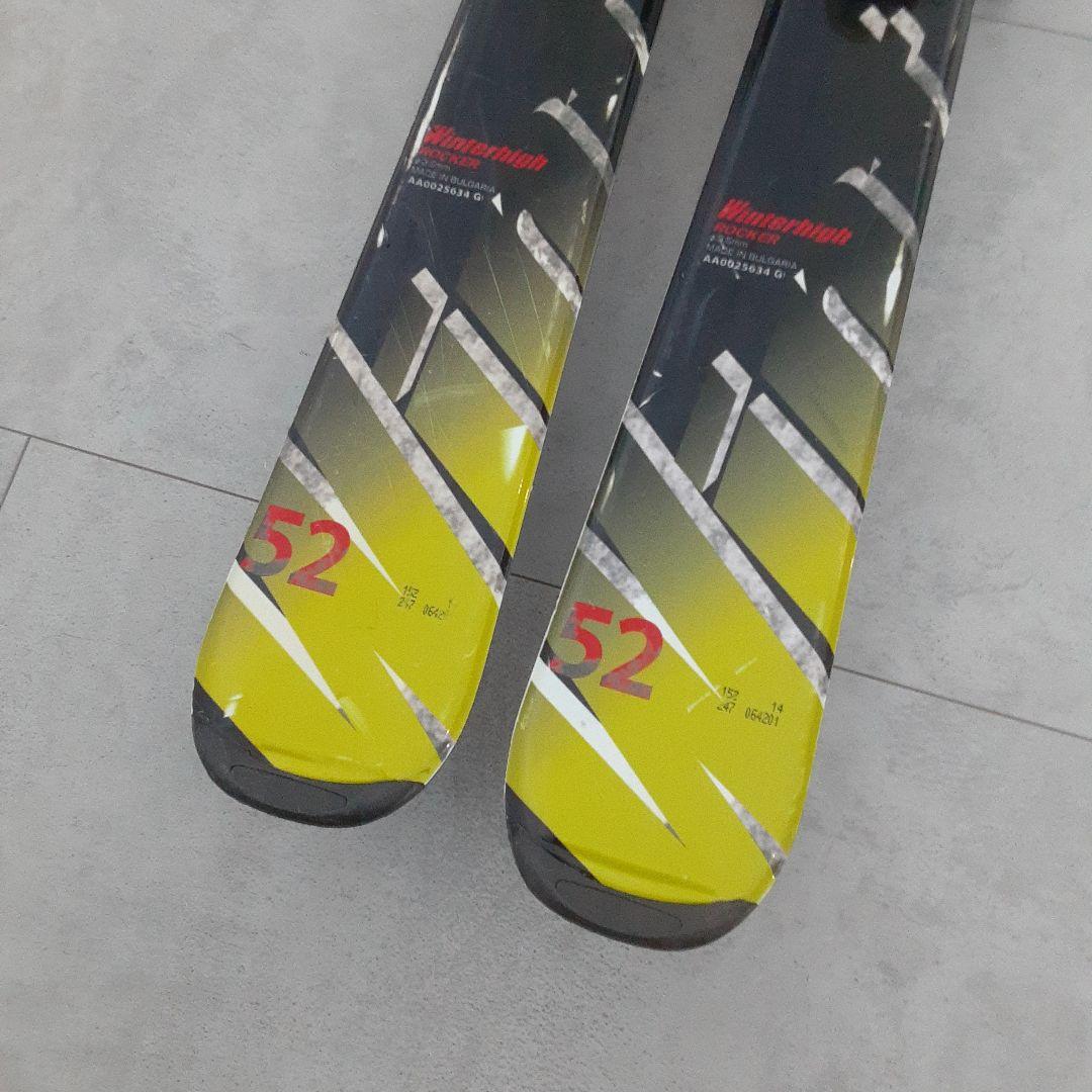 KAZAMA カザマ スキー3点セット 152cm スキーブーツ25cm 大人用