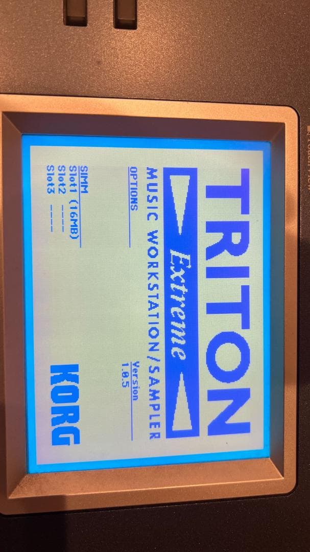 KORG Triton Extreme 61 動作確認済・美品／説明書あり