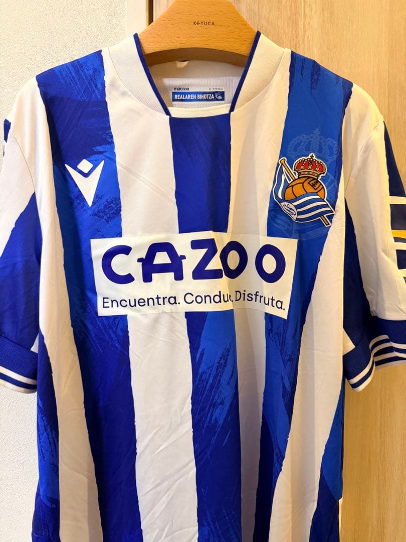 新品タグ付き 22-23 レアル・ソシエダ ホーム EL仕様 久保建英 14番