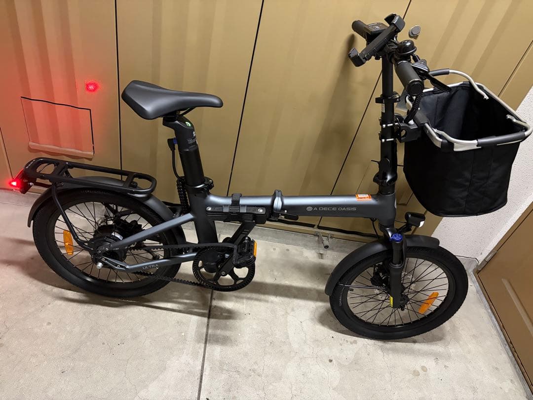 ADO Air 20 Ultra 折りたたみ電動アシスト自転車 美品 直接手渡し