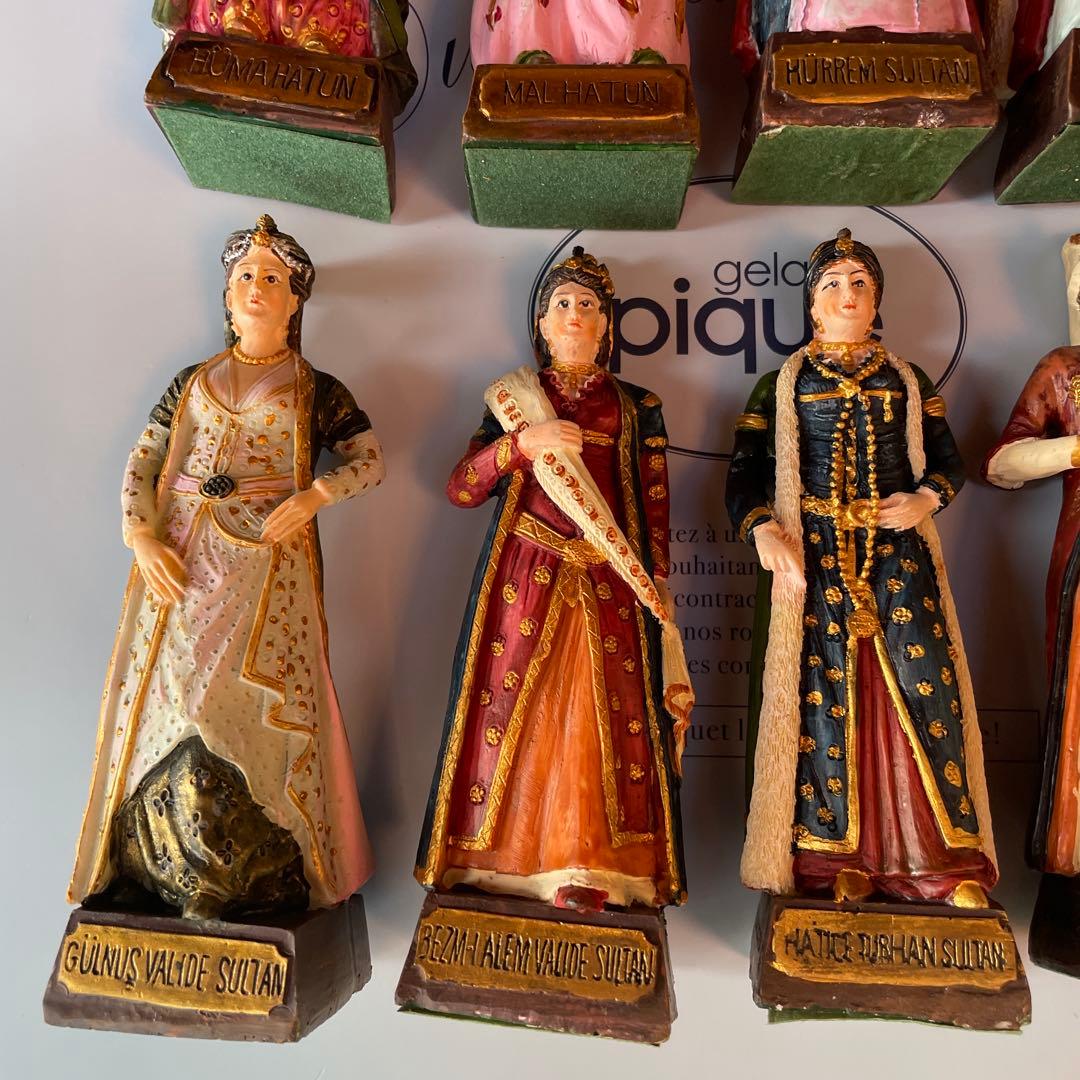 トルコ　オスマン帝国 ハーレム　フィギュア 10体セット