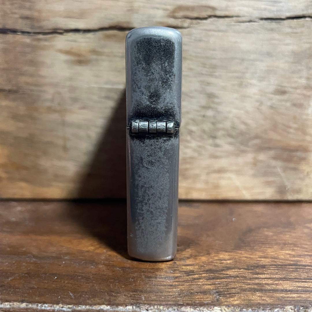 ZIPPO hide モデル 2002年 ペイズリー モッキンバードデザイン