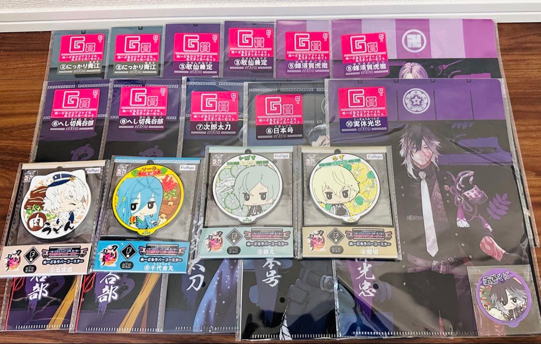 刀剣乱舞 みんなのくじ A賞 B賞 ぬーどるストッパー フィギュアC賞おまけ