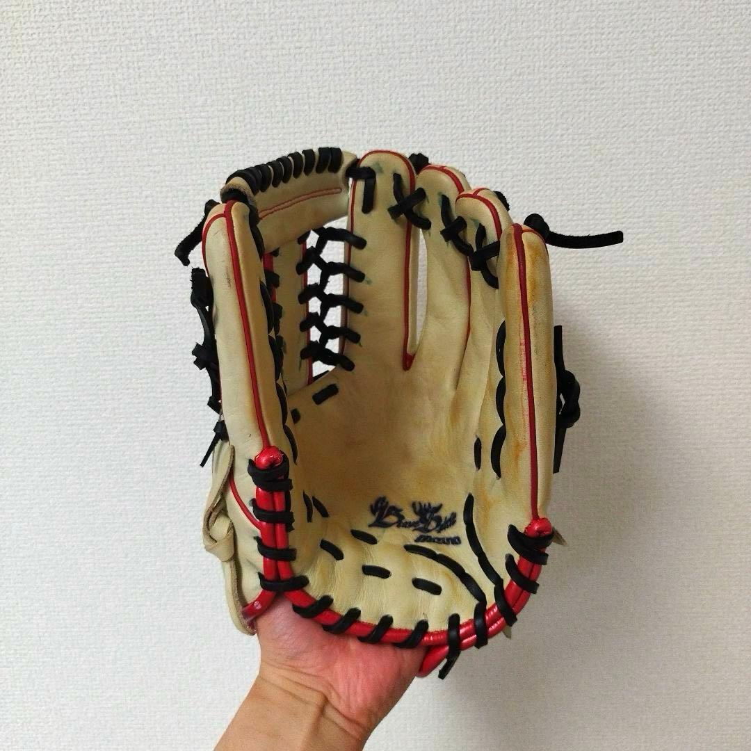071 ミズノ 即戦力 型抜群 軟式 内野手用グローブ