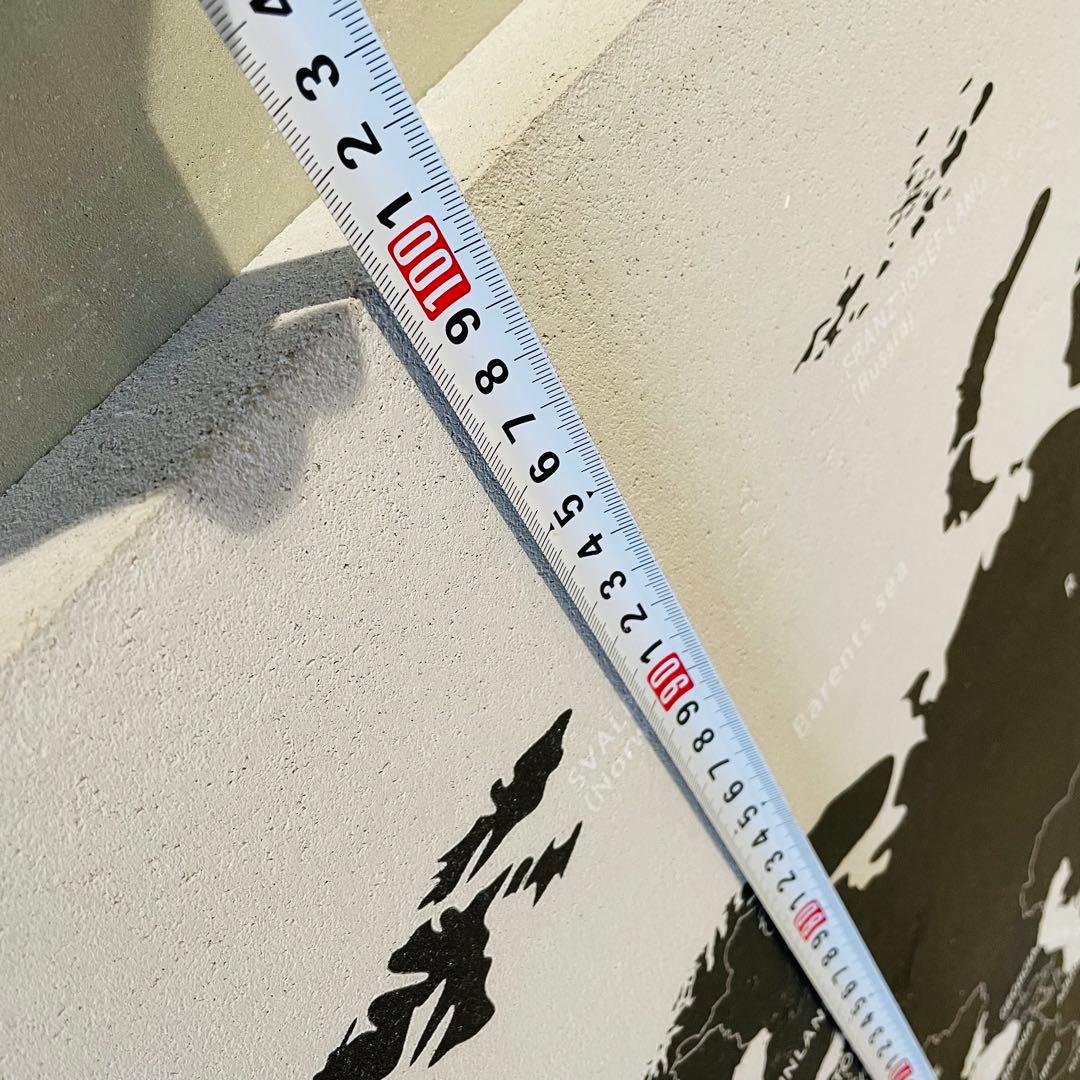 【美品】BoConcept 世界地図 アート 100×180 コンクリート 希少