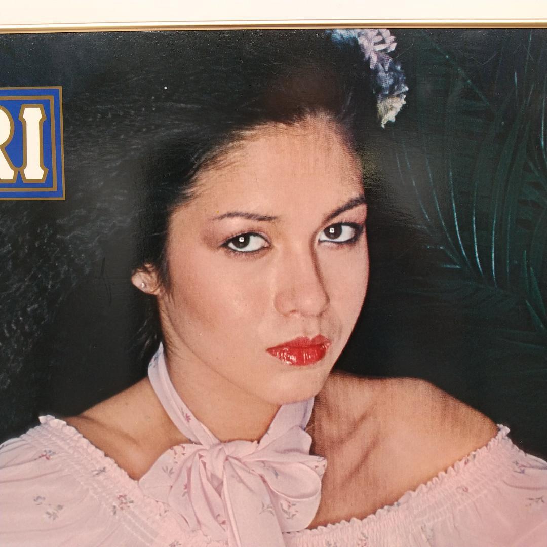 2740番 昭和レトロ カンパリ パネル時計 女性柄立て看板 店舗什器 古道具