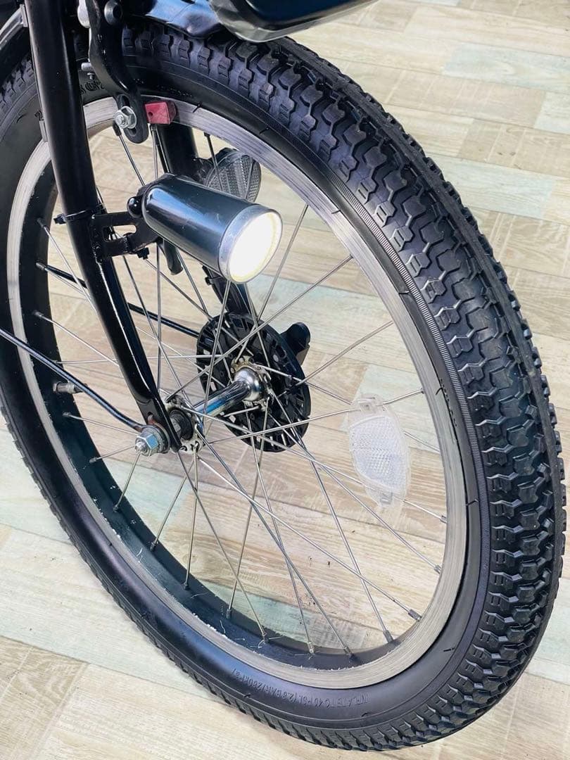 3138ヤマハ12.3アンペア3人乗り対応20インチ子供乗せ　電動アシスト自転車