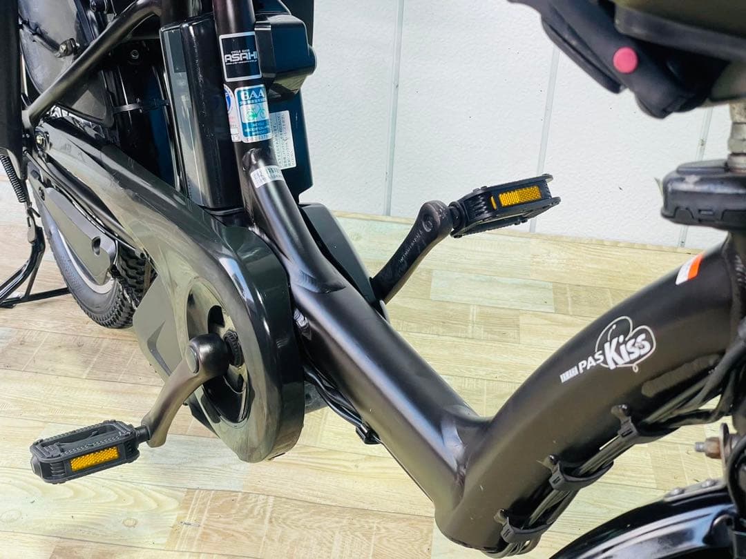 3138ヤマハ12.3アンペア3人乗り対応20インチ子供乗せ　電動アシスト自転車