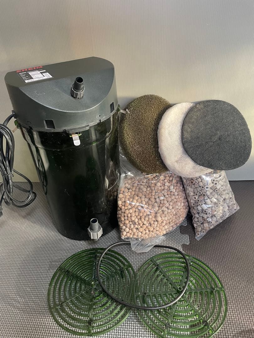 EHEIM 2217 外部フィルター ろ材付き　サブストラットプロ　エーハイム