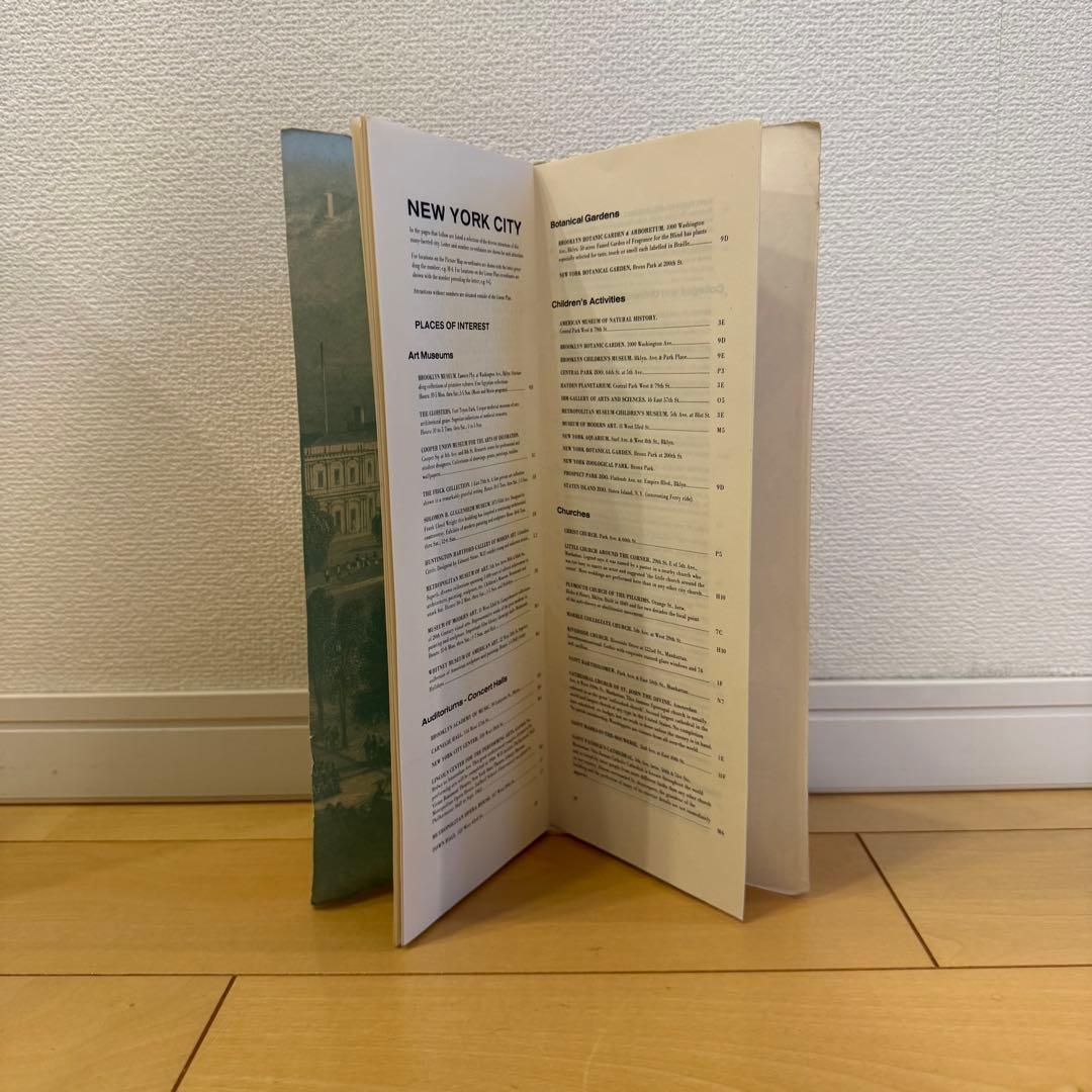 【貴重！】1963年 ニューヨーク 古地図 Bollmann