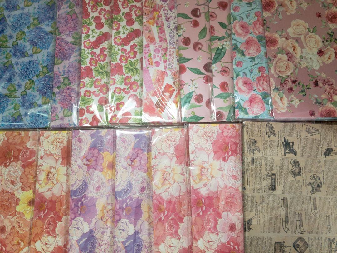 ■A4 デザペ おまかせ50枚■A ランダム デザインペーパー 国内 海外作家