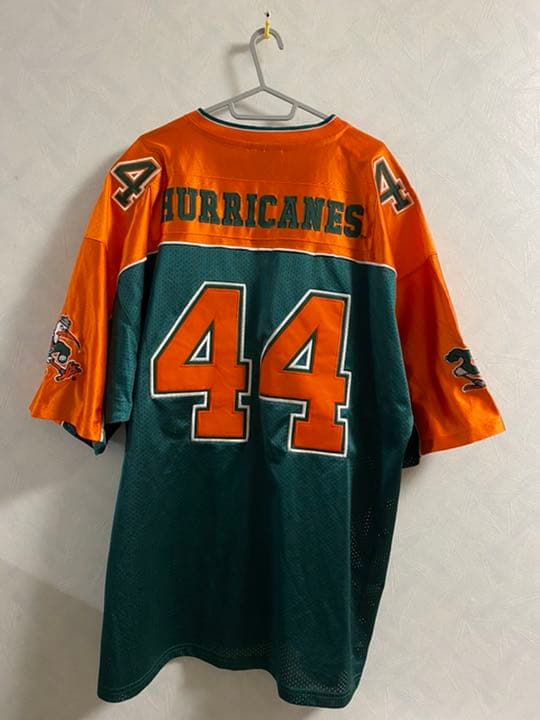 Miami Hurricanes フットボールシャツ XL マイアミハリケーンズ