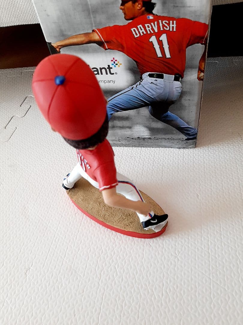 ダルビッシュ　レンジャース　2014 奪三振王達成記念　ボブルヘッド