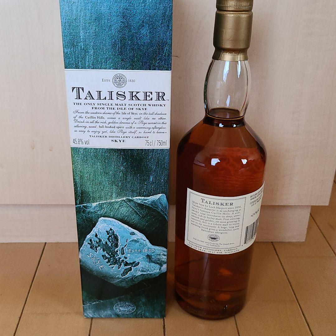 TALISKER　タリスカー　ウィスキー　古酒　オールド　マップボトル　未開封
