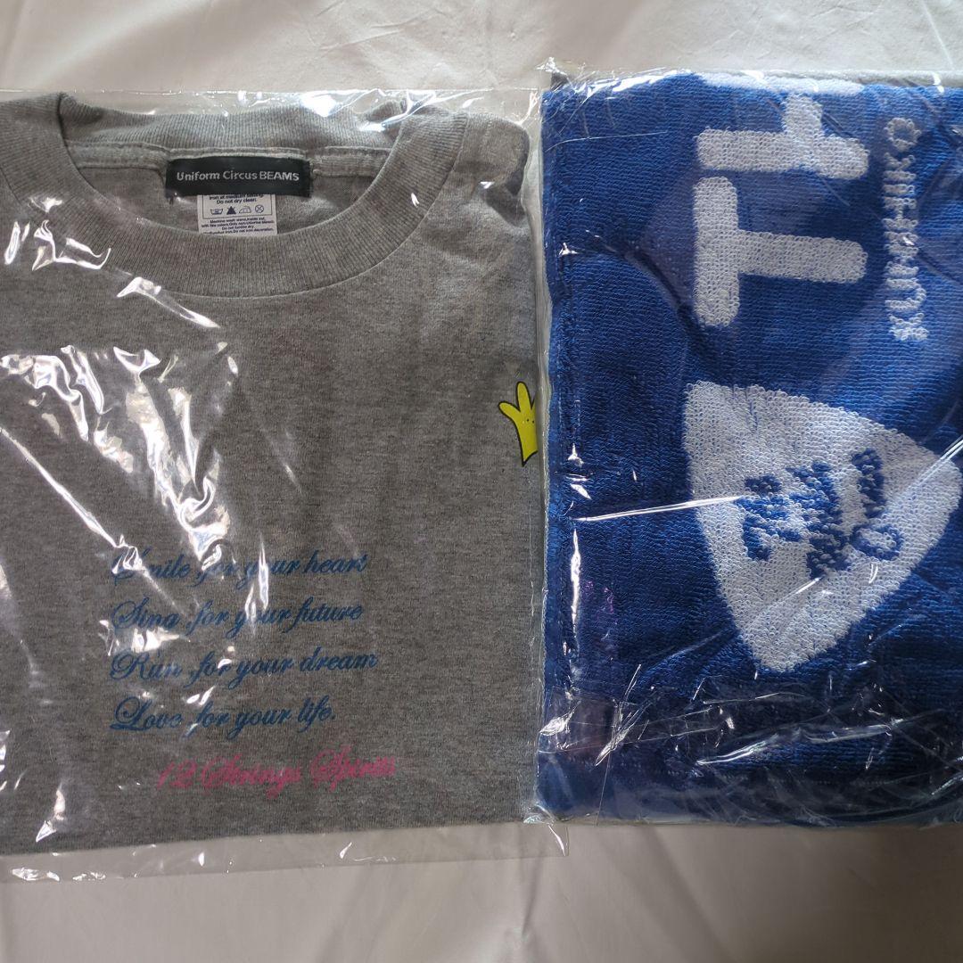 ワイルドワンズサイン入り希少Tシャツ、CD、レコード、タオル、ハンカチ各種