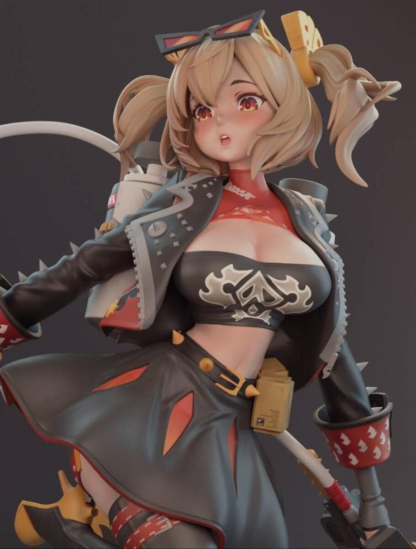 バーニス　ホワイト ゼンレスゾーンゼロ　ゼンゼロ　27ｃｍ　未塗装未組立