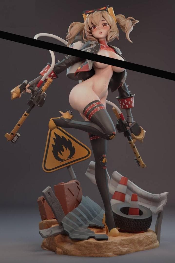 バーニス　ホワイト ゼンレスゾーンゼロ　ゼンゼロ　27ｃｍ　未塗装未組立