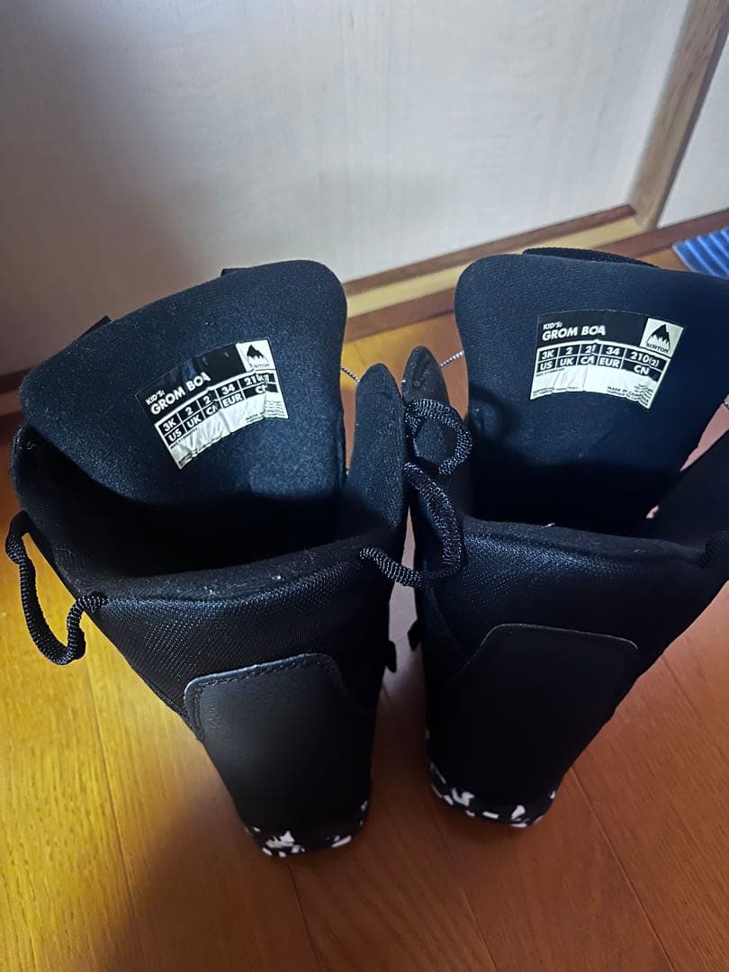 極上　Burton Chicklet 120 スノーボド3点セット　すぐ使えます