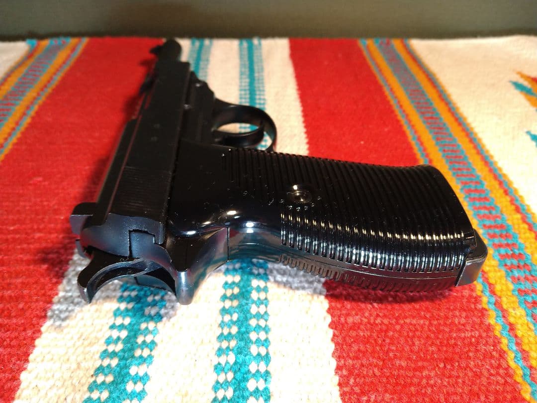 希少な美品！マルゼン　ワルサーP38　キャロム社モリブデンブルーカスタム！漏無し