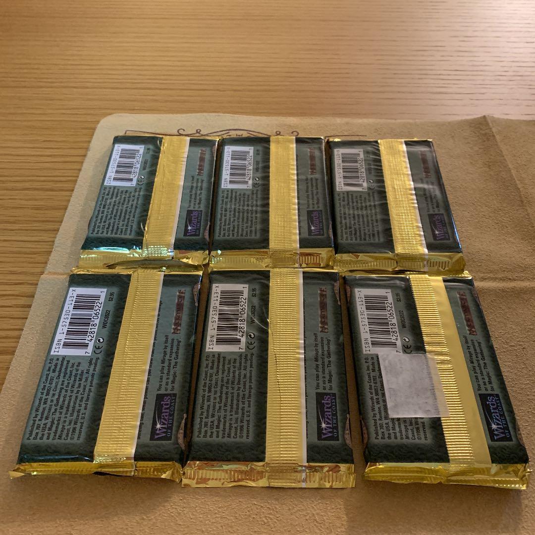MTGミラージュ MIR 英語版パック　全5種+1 未開封