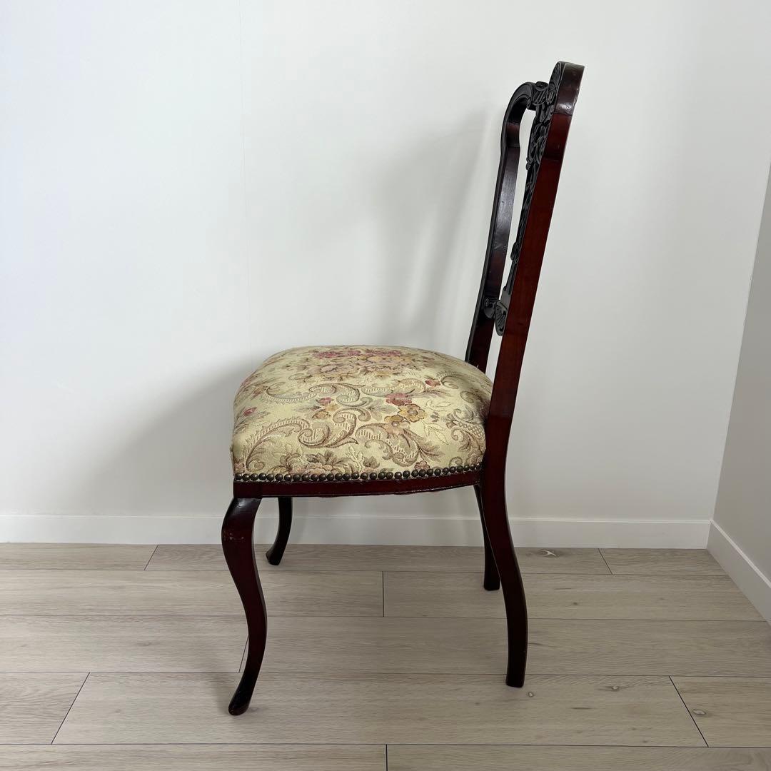 アンティーク　サロンチェア　ヨーロッパ家具