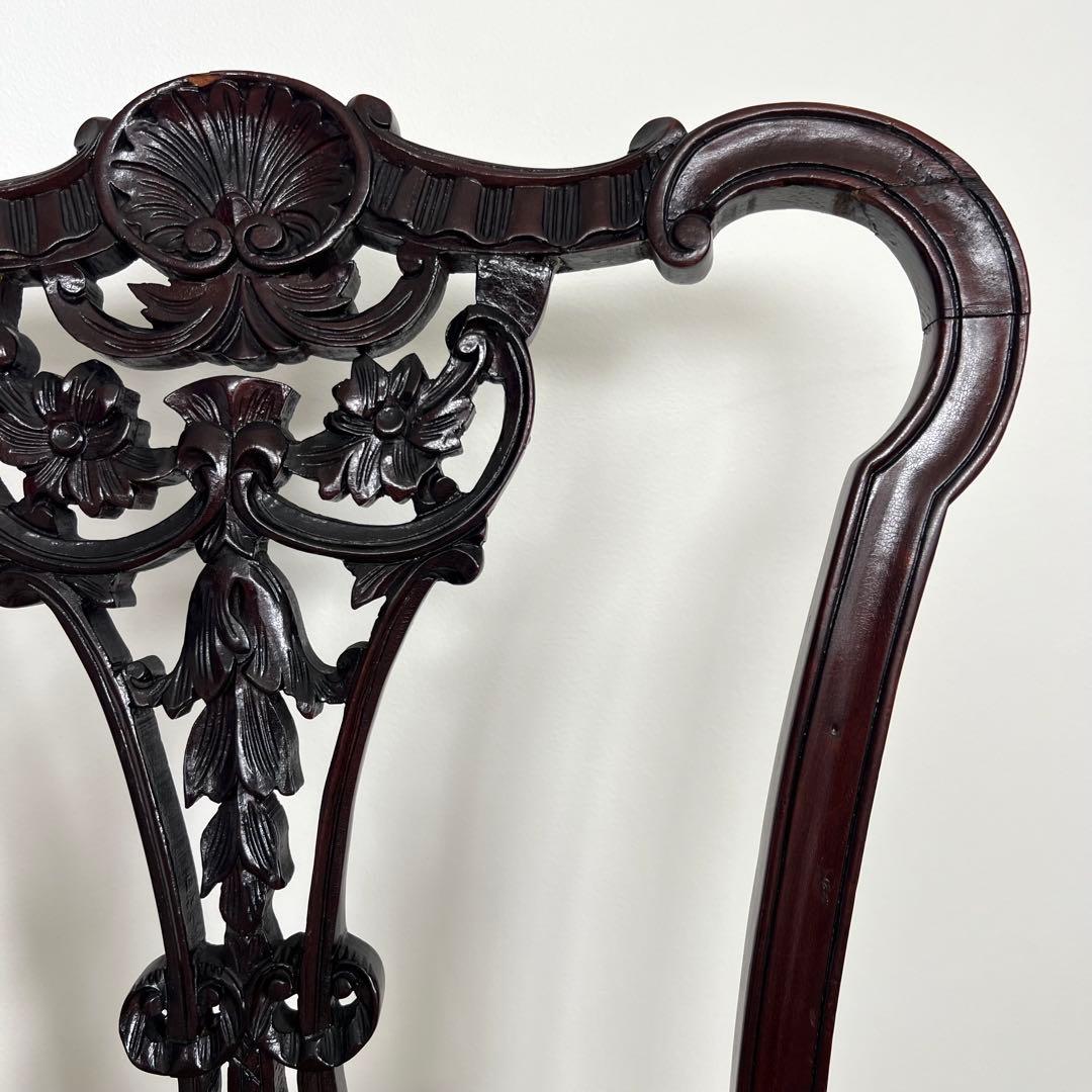 アンティーク　サロンチェア　ヨーロッパ家具