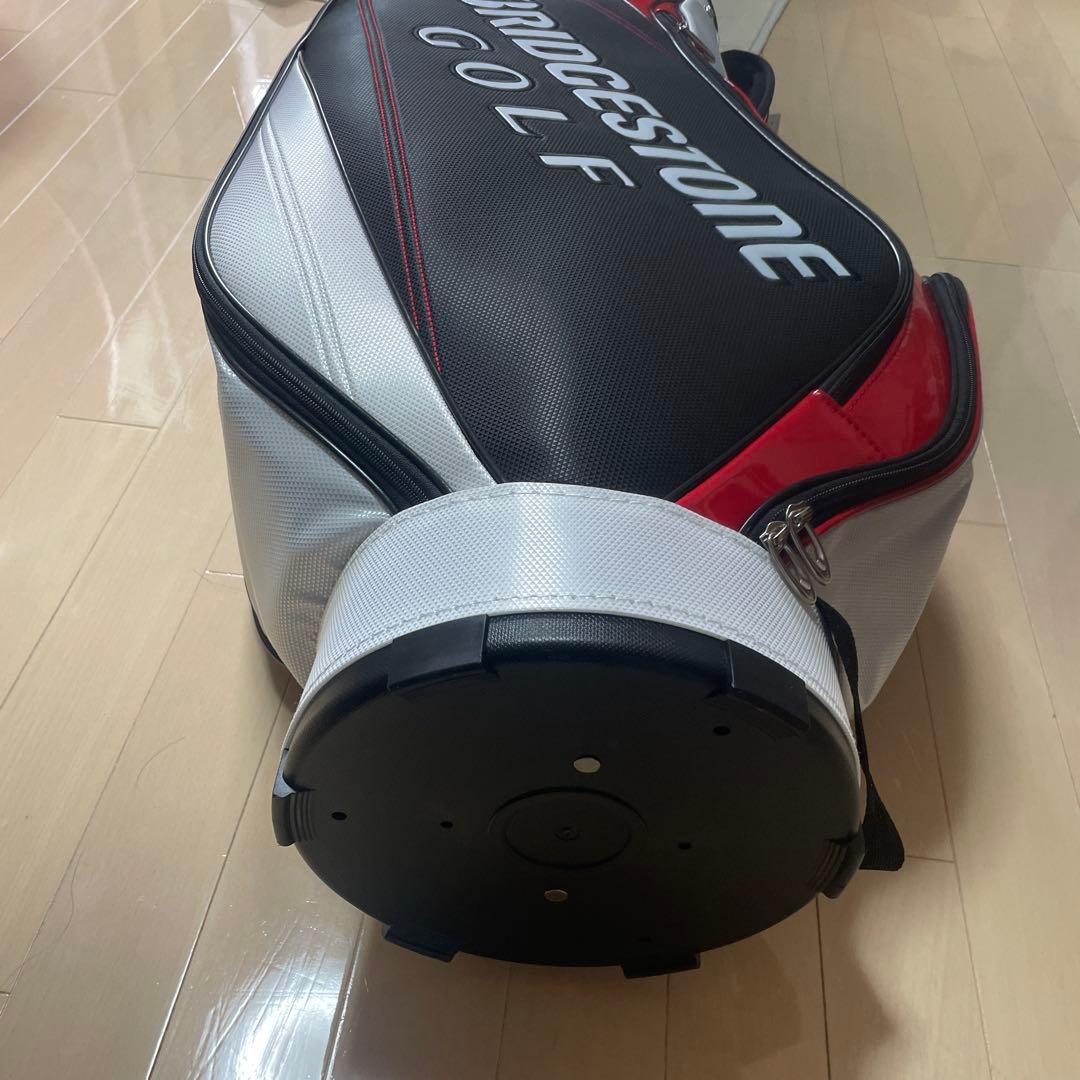 BRIDGESTONE GOLF キャディバッグ 赤黒白